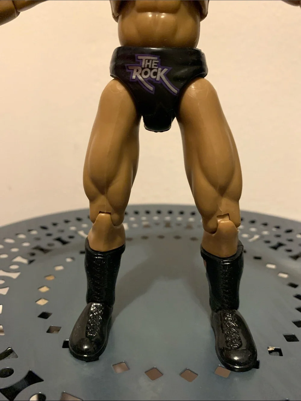 WWE rock figure